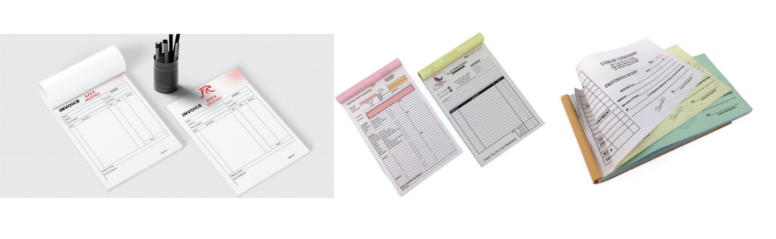 bill book printing chennai